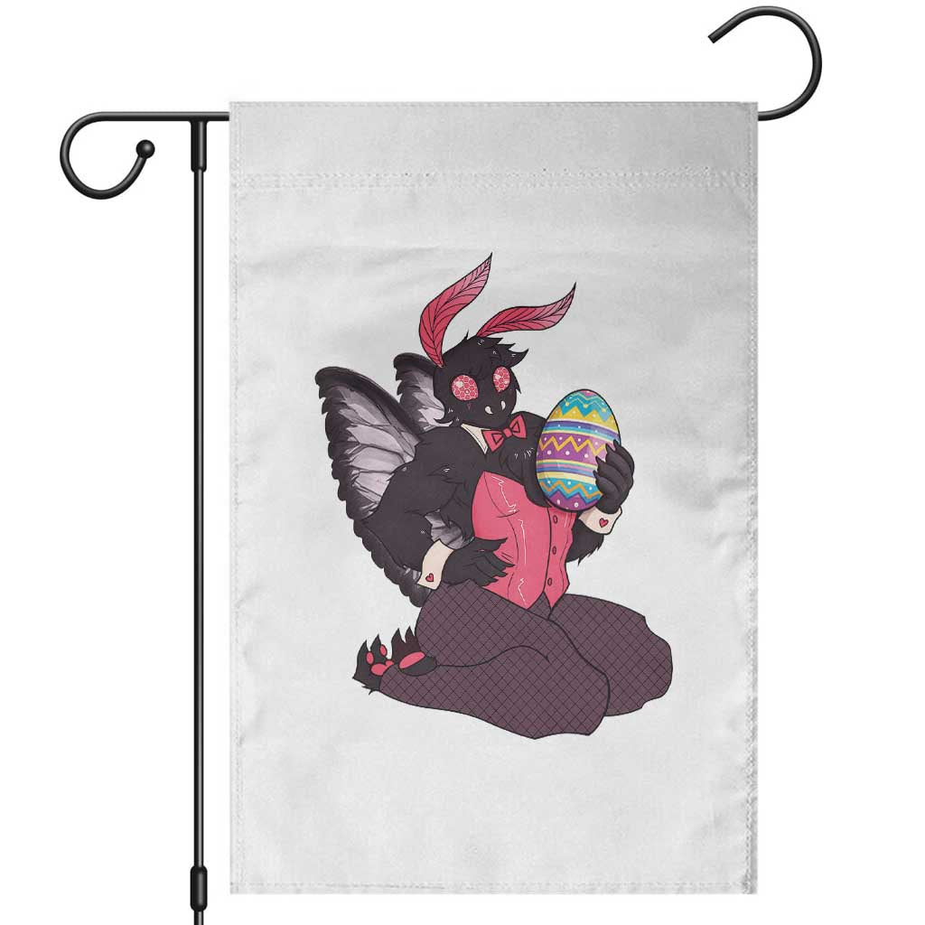Sexy Easter Bunny Mothman Garden Flag Cryptid Humor Gift TS12 White Print Your Wear