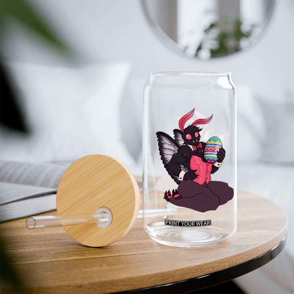 Sexy Easter Bunny Mothman Glass Can Cryptid Humor Gift TS12 Print Your Wear