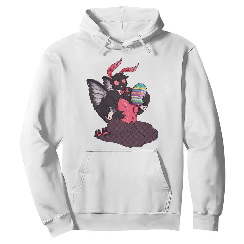 Sexy Easter Bunny Mothman Hoodie Cryptid Humor Gift TS12 White Print Your Wear