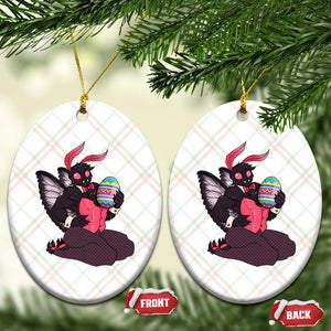 Sexy Easter Bunny Mothman Ceramic Ornament Cryptid Humor Gift TS12 Print Your Wear