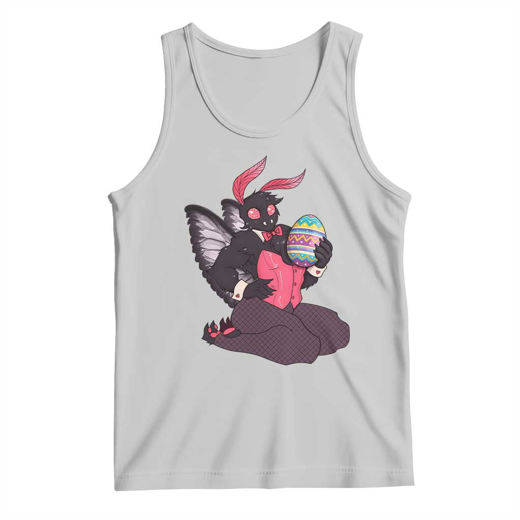 Sexy Easter Bunny Mothman Tank Top Cryptid Humor Gift TS12 Ash Print Your Wear