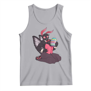 Sexy Easter Bunny Mothman Tank Top Cryptid Humor Gift TS12 Athletic Heather Print Your Wear