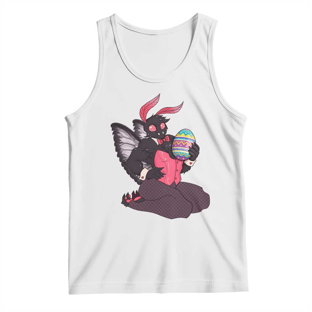 Sexy Easter Bunny Mothman Tank Top Cryptid Humor Gift TS12 White Print Your Wear