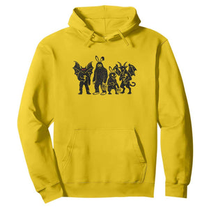 Funny Easter Cryptid Squad Hoodie Bigfoot Mothman Jersey Devil Chupacabra Gift TS12 Daisy Print Your Wear