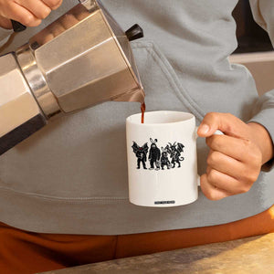 Funny Easter Cryptid Squad Coffee Mug Bigfoot Mothman Jersey Devil Chupacabra Gift TS12 Print Your Wear