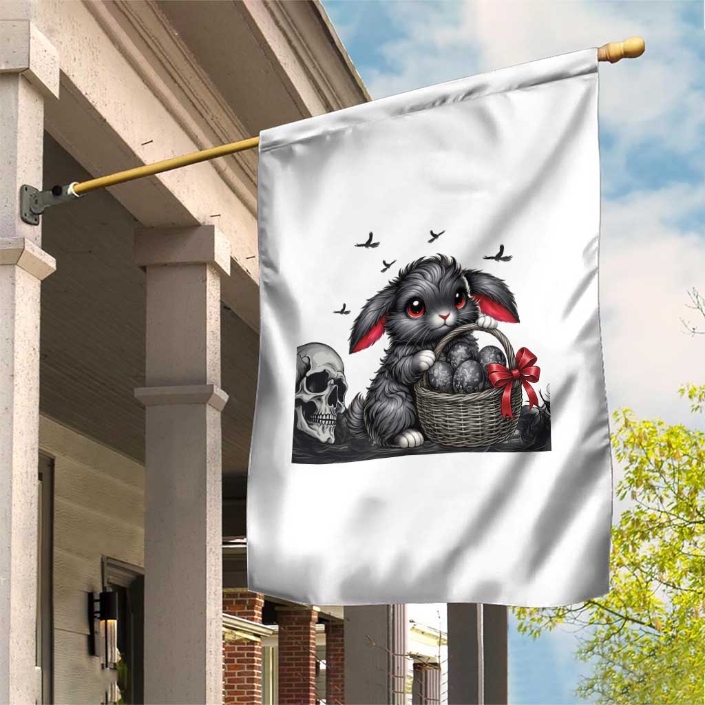 Gothic Easter Bunny Garden Flag Dark Aesthetic Rabbit Gift TS12 Print Your Wear