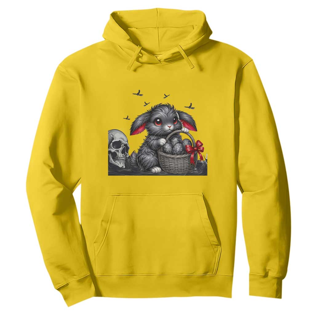 Gothic Easter Bunny Hoodie Dark Aesthetic Rabbit Gift TS12 Daisy Print Your Wear
