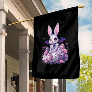 Cute Spooky Easter Bunny Garden Flag Pastel Goth Rabbit Gift TS12 Print Your Wear