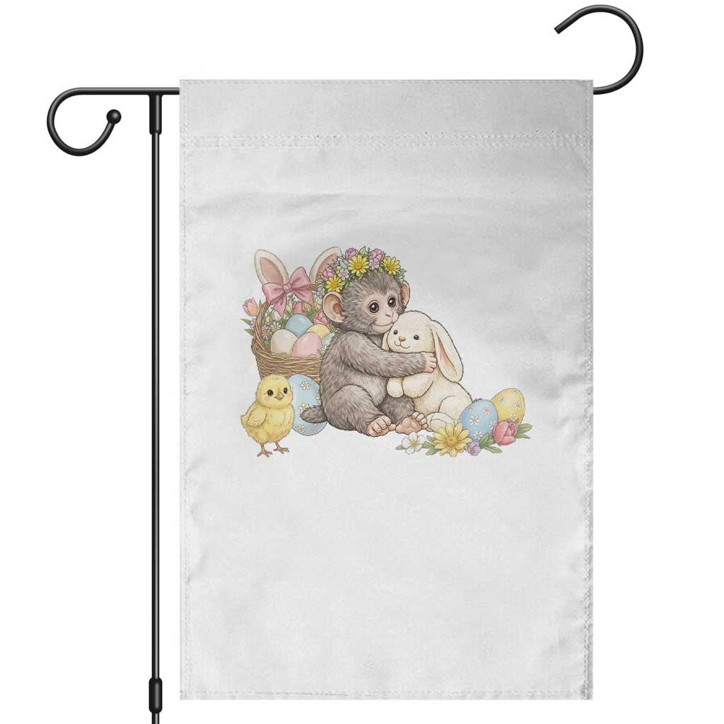 Cute Punch Baby Monkey Easter Garden Flag Funny Animal Gift TS12 Black Print Your Wear