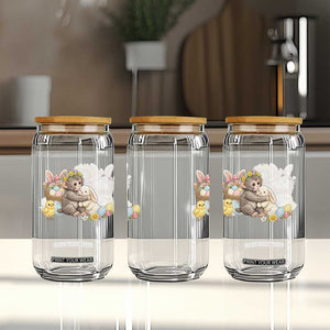 Cute Punch Baby Monkey Easter Glass Can Funny Animal Gift TS12 Print Your Wear
