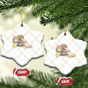 Cute Punch Baby Monkey Easter Ceramic Ornament Funny Animal Gift TS12 Print Your Wear