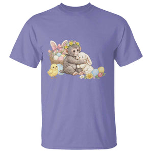 Cute Punch Baby Monkey Easter T Shirt Funny Animal Gift TS12 Violet Print Your Wear