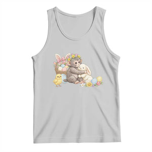 Cute Punch Baby Monkey Easter Tank Top Funny Animal Gift TS12 Ash Print Your Wear