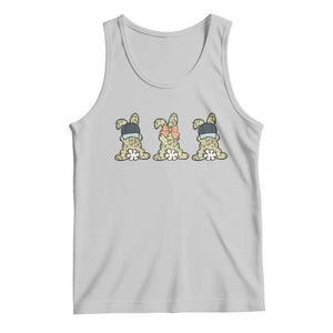 Camo Easter Bunny Tank Top Funny Hunter Easter Gift TS12 Ash Print Your Wear