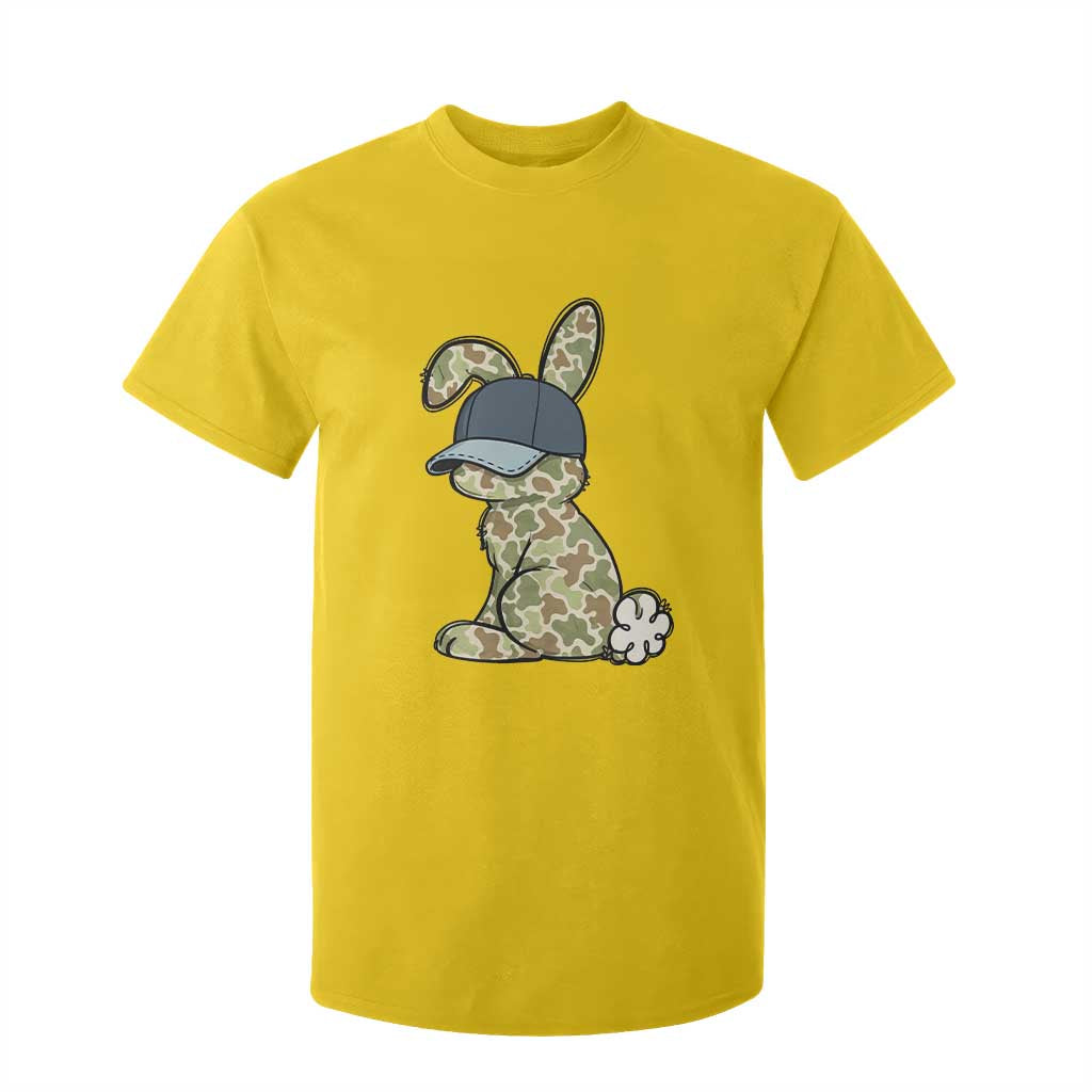 Camouflage Bunny T Shirt For Kid Funny Hunter Easter Gift TS12 Daisy Print Your Wear