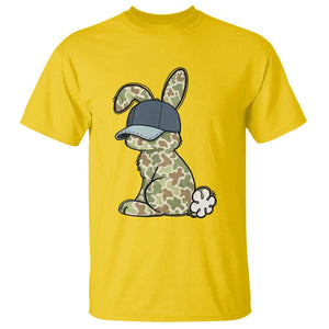 Camouflage Bunny T Shirt Funny Hunter Easter Gift TS12 Daisy Print Your Wear
