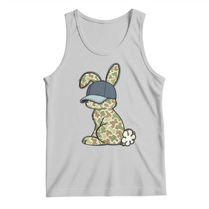 Camouflage Bunny Tank Top Funny Hunter Easter Gift TS12 Ash Print Your Wear