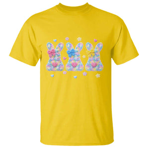 Faux Yarn Easter Bunny Effect Printed T Shirt Coquette Aesthetic Gift TS12 Daisy Print Your Wear