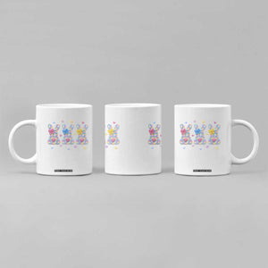 Faux Yarn Easter Bunny Effect Printed Coffee Mug Coquette Aesthetic Gift TS12 Print Your Wear