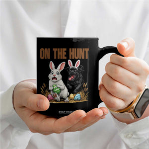 Funny Easter Labrador Bunny Ears Coffee Mug On The Hunt TS12 Print Your Wear