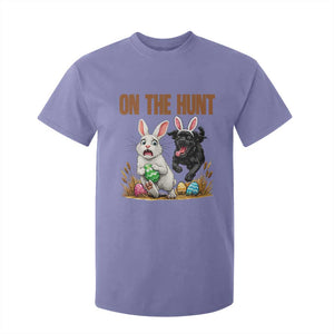 Funny Easter Labrador Bunny Ears T Shirt For Kid On The Hunt TS12 Violet Print Your Wear