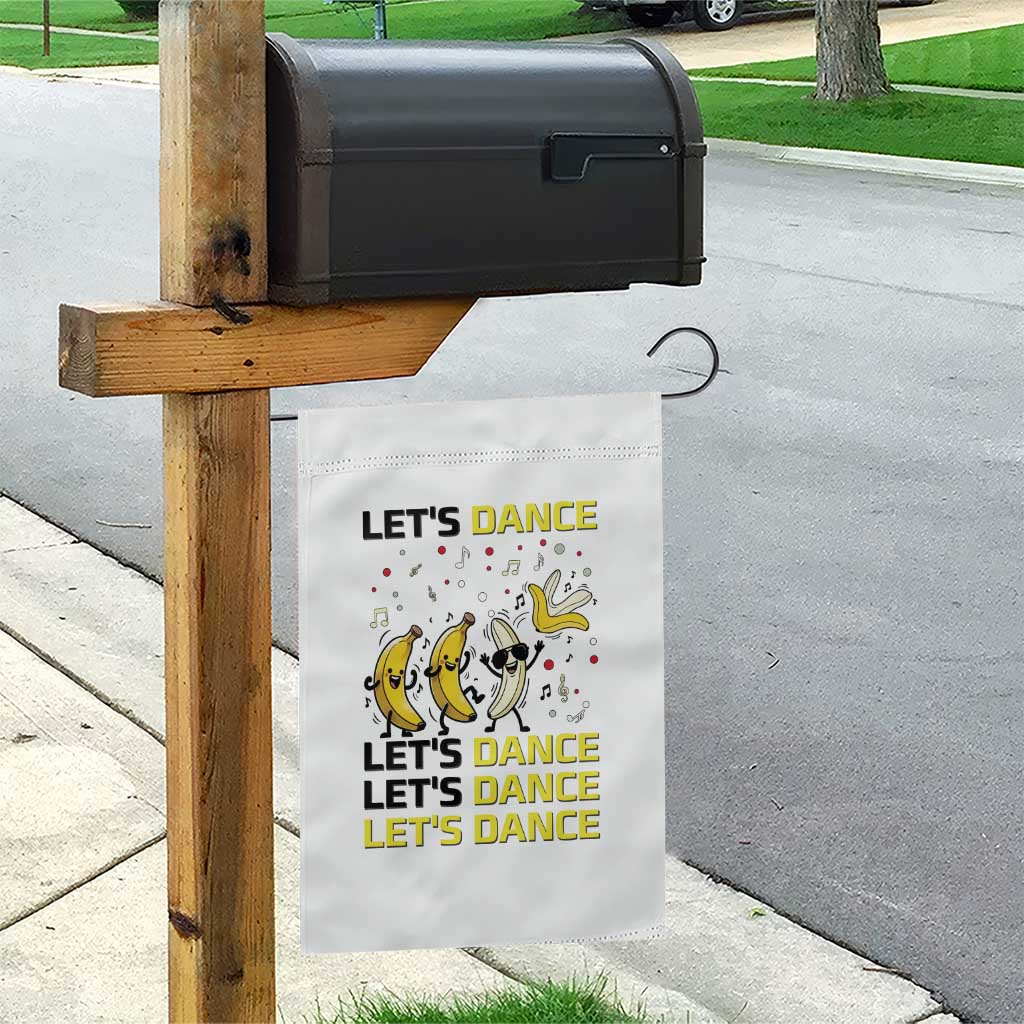 Funny Dancing Banana Garden Flag Lets Dance Silly Meme Graphic TS12 Print Your Wear
