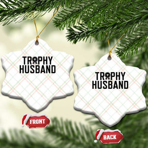 Funny Trophy Husband Ceramic Ornament Sarcastic Marriage Quote TS12 Print Your Wear