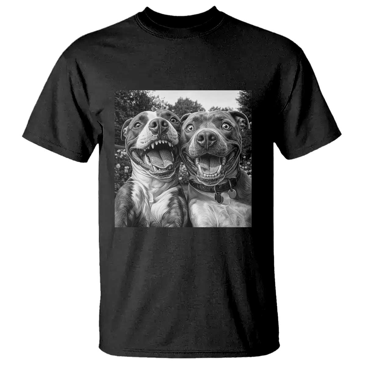 Pitbull Selfie Meme T Shirt Funny Dog Lover Graphic TS12 Black Print Your Wear