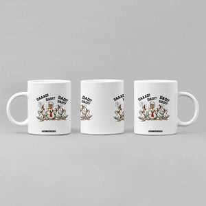 Funny Duck Dad Daaad Dad Dad Coffee Mug Tired Dad Life Fathers Day Graphic TS12 Print Your Wear