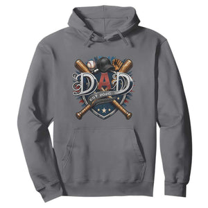 Baseball Dad Est 2026 Hoodie New Dad Father's Day Gift TS12 Charcoal Print Your Wear