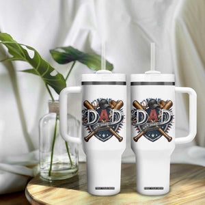 Baseball Dad Est 2026 Tumbler With Handle New Dad Father's Day Gift TS12 Print Your Wear