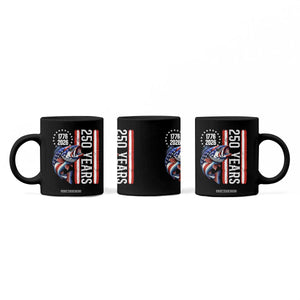 Vintage USA 250th Anniversary Bass Fishing Patriotic Gift Coffee Mug TS12 Print Your Wear