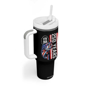 Vintage USA 250th Anniversary Bass Fishing Patriotic Gift Tumbler With Handle TS12 Print Your Wear