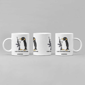 Funny Penguin Lover Gift Coffee Mug Flight Was Never An Option TS12 Print Your Wear