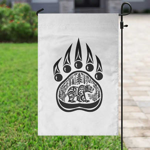 Native Inspired Alaska Grizzly Bear Garden Flag Pacific Northwest Pride TS12 Print Your Wear