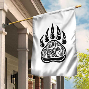 Native Inspired Alaska Grizzly Bear Garden Flag Pacific Northwest Pride TS12 Print Your Wear