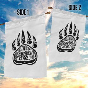 Native Inspired Alaska Grizzly Bear Garden Flag Pacific Northwest Pride TS12 Print Your Wear