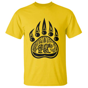 Native Inspired Alaska Grizzly Bear T Shirt Pacific Northwest Pride TS12 Daisy Print Your Wear