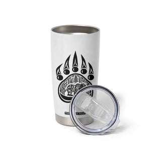 Native Inspired Alaska Grizzly Bear Tumbler Cup Pacific Northwest Pride TS12 Print Your Wear