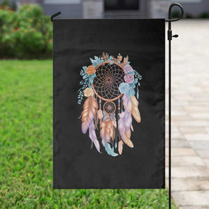 Dream Catcher Colorful Boho Floral Feather Graphic Garden Flag TS12 Print Your Wear