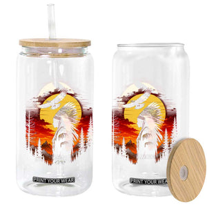 Vintage Native American Warrior Glass Can Indigenous Heritage Pride TS12 Print Your Wear
