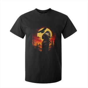 Vintage Native American Warrior T Shirt For Kid Indigenous Heritage Pride TS12 Black Print Your Wear
