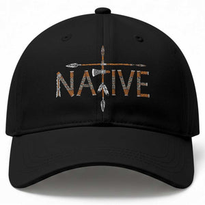 Western Style Tribal Feather Baseball Cap Vintage Boho Graphic TS12 Print Your Wear