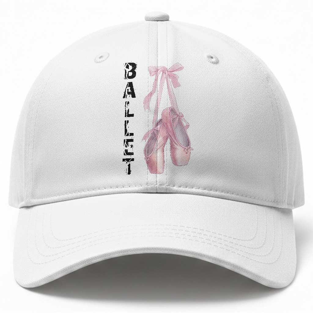 Ballerina Pointe Shoes Baseball Cap Gift For Cute Ballet Girl TS12 Print Your Wear