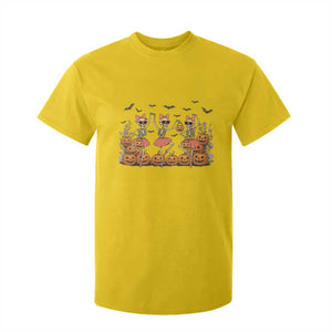 Funny Halloween Skeleton Dance T Shirt For Kid Gift For Ballet Lover TS12 Daisy Print Your Wear