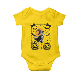 Funny Skeleton Witches Dance Ballet Baby Onesie Halloween Gift TS12 Daisy Print Your Wear