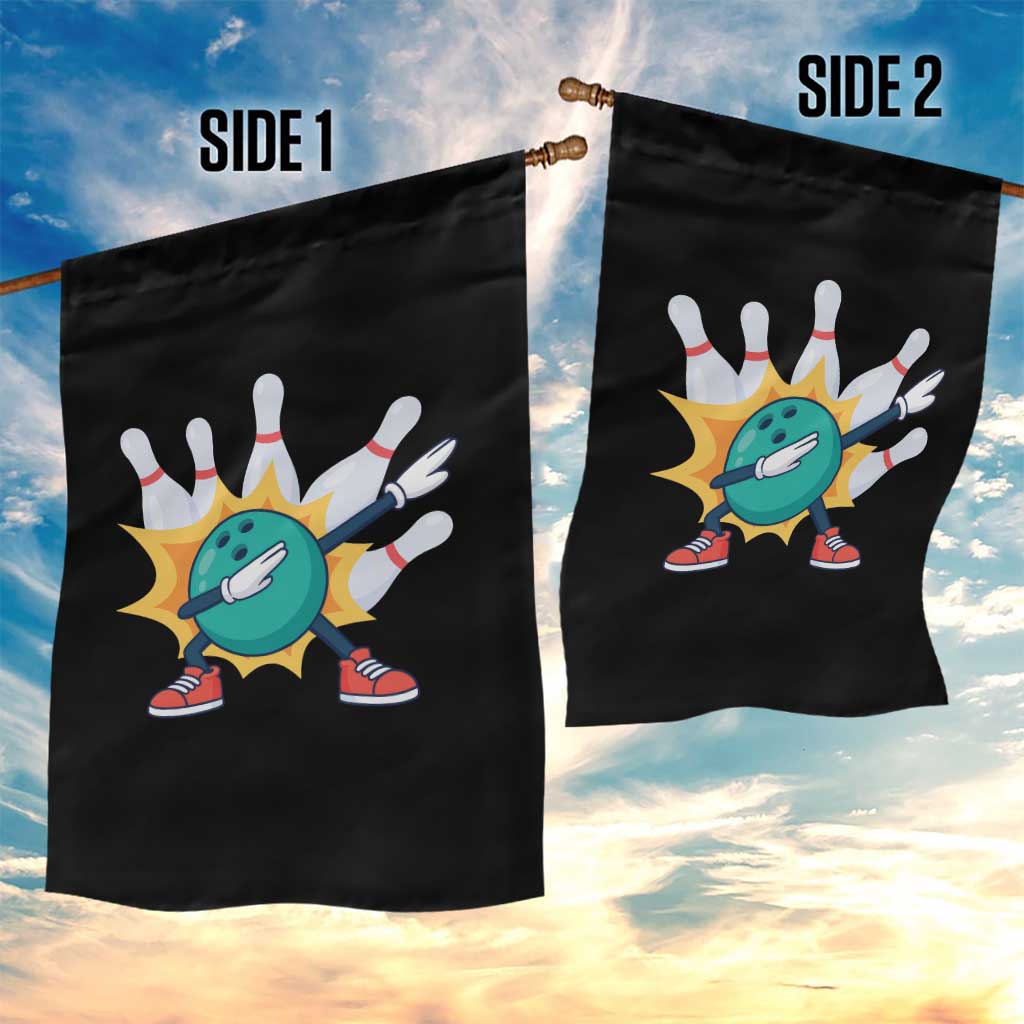Funny Bowling Ball Dab Garden Flag Sports Lover Gift TS12 Print Your Wear