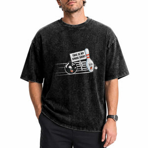 This Is My Spare Shirt Washed Cotton T-Shirt Funny Bowling Gift