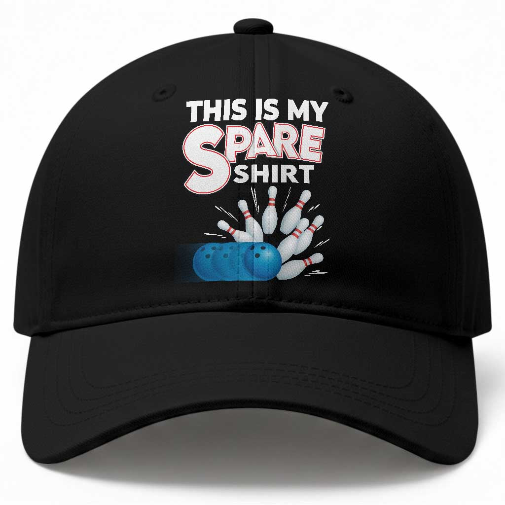 This Is My Spare Shirt Baseball Cap Bowling Pun Gift TS12 Print Your Wear
