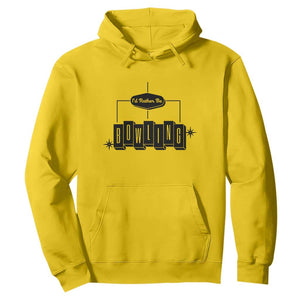 Id Rather Be Bowling Hoodie Funny Bowler Gift TS12 Daisy Print Your Wear
